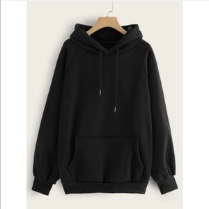 black hoodie